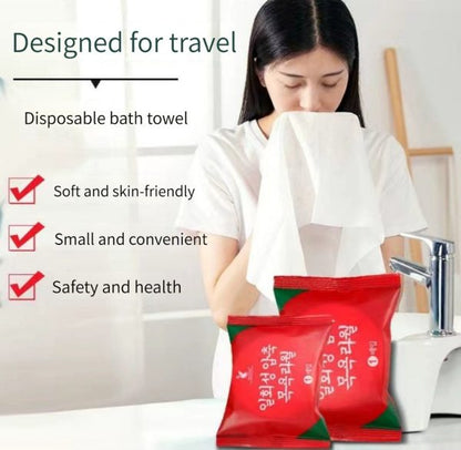 Compressed Bath Towels
