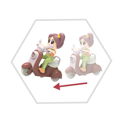Mini Cartoon Motorbike Toy