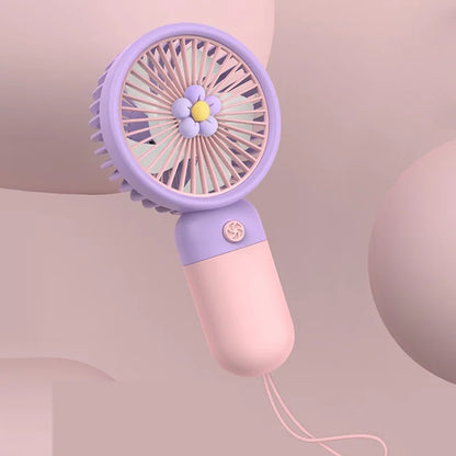 Portable Mini Small Hand Held Fan (Random Design)