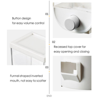 Space-Saving Wall Mounted Grain Dispenser