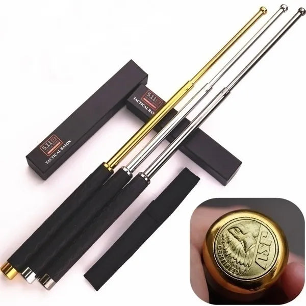 Self-Defense Three-Section Retractable Stick